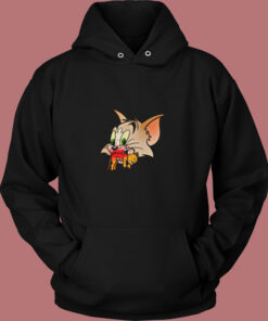 Tom Kills Jerry Funny Vintage Hoodie