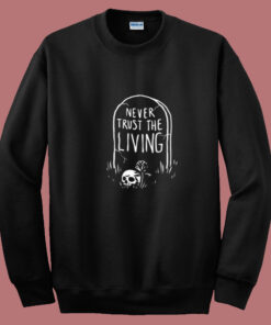 Tombstone Skull Graphic Summer Sweatshirt