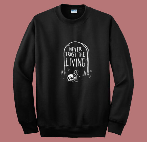 Tombstone Skull Graphic Summer Sweatshirt