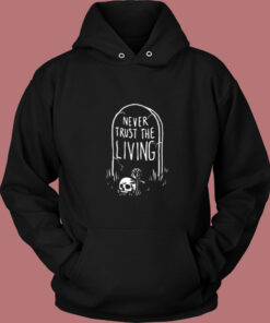 Tombstone Skull Graphic Vintage Hoodie