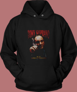 Tony Soprano RIP James Gandolfint Vintage Hoodie