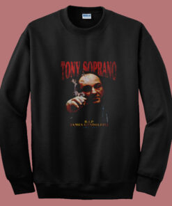 Tony Soprano Rip James Gandolfint Summer Sweatshirt