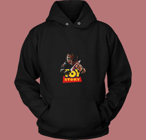 Toy Story Chucky Movie Want To Play Vintage Hoodie