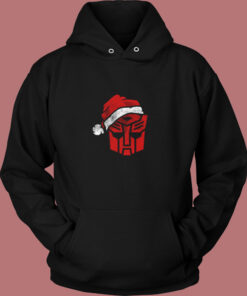 Transformers Autobot Santa Christmas Vintage Hoodie