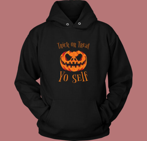 Trick Or Treat Yo Self Vintage Hoodie