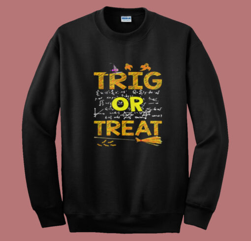 Trig Or Treat Summer Sweatshirt