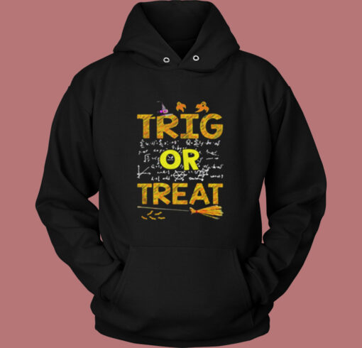 Trig Or Treat Vintage Hoodie