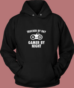 Trucker Gamer Vintage Hoodie