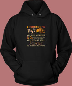 Trucker's Wife Vintage Hoodie