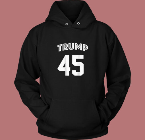 Trump 45 Vintage Hoodie