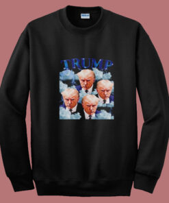 Trump Mug Shot Summer Sweatshirt