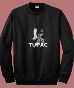 Tupac In Memoriam Portrait 1971 1996 Summer Sweatshirt