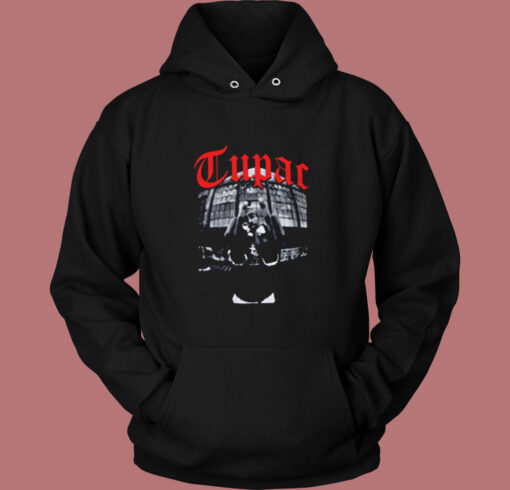 Tupac Shakur Birds Middle Finger Vintage Hoodie