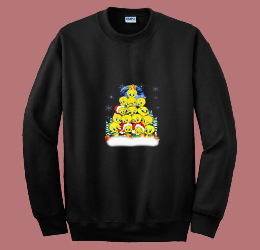 Tweety Christmas Tree Xmas Summer Sweatshirt