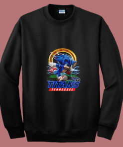 Ultra Sonic The Hedgehog Tennessee Titans Summer Sweatshirt