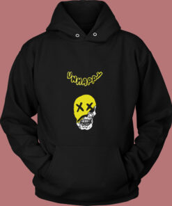 Unhappy Shredded Smile Lil Pump Vintage Hoodie