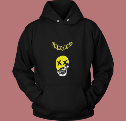 Unhappy Shredded Smile Lil Pump Vintage Hoodie