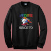 Unicorn 50th Birthday Summer Sweatshirt