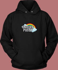 Unicorn Pussy Girlfriend Valentines Day Vintage Hoodie