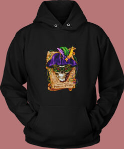 Universal Mardi Gras Party Like A Pirate Vintage Hoodie