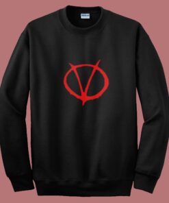 V For Vendetta Movie Symbol Summer Sweatshirt