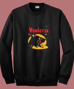 V For Vendetta Warrior Gotham Parody Summer Sweatshirt