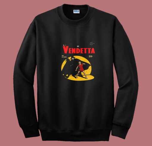 V For Vendetta Warrior Gotham Parody Summer Sweatshirt