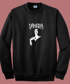 Vampira Horror Host Gothic Summer Sweatshirt