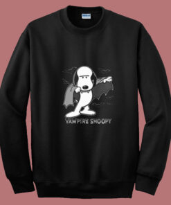 Vampire Snoopy Scary Halloween Night Summer Sweatshirt