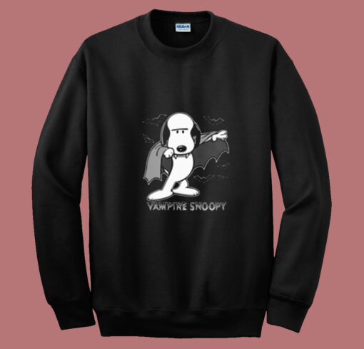 Vampire Snoopy Scary Halloween Night Summer Sweatshirt