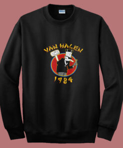 Van Halen 1984 Vintage Album Logo Summer Sweatshirt