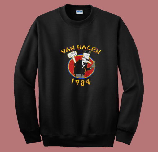 Van Halen 1984 Vintage Album Logo Summer Sweatshirt