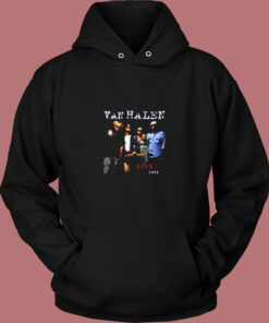 Van Hallen Live 1993 Wolrd Tour Vintage Hoodie