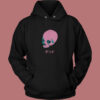 Vaporwave Pink Skull Vintage Hoodie