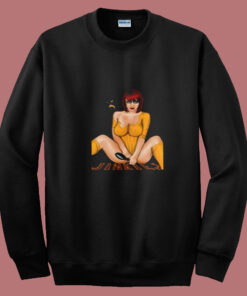 Velma Ghost Halloween Scooby Doo Summer Sweatshirt