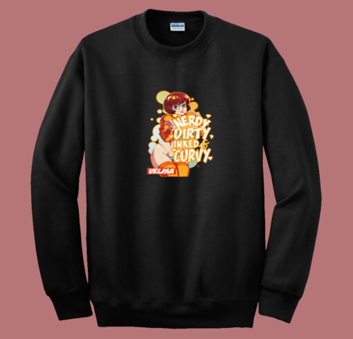 Velma Nerdy Dirty Inked Curvy Summer Sweatshirt