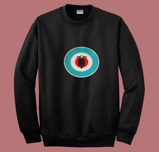 Vespa Logo Moped Retro Summer Sweatshirt