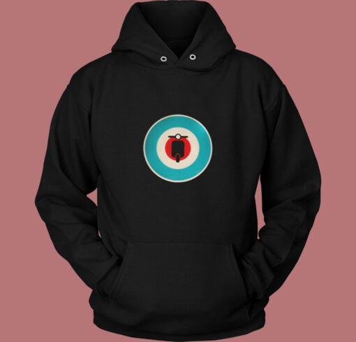 Vespa Logo Moped Retro Vintage Hoodie