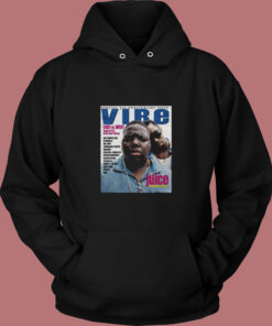 Vibe Cover Notorious B.I.G. And Diddy Vintage Hoodie