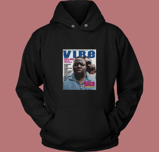 Vibe Cover Notorious B.I.G. And Diddy Vintage Hoodie