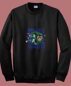 Vintage 1993 Looney Tunes Dallas Cowboys Summer Sweatshirt