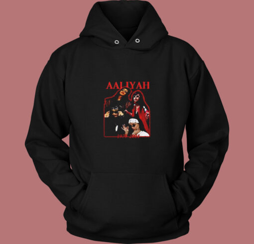 Vintage Aaliyah Dana Haughton Singer Vintage Hoodie