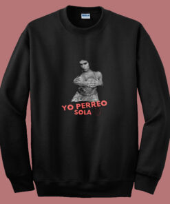 Vintage Bad Bunny Yo Perreo Sola Summer Sweatshirt