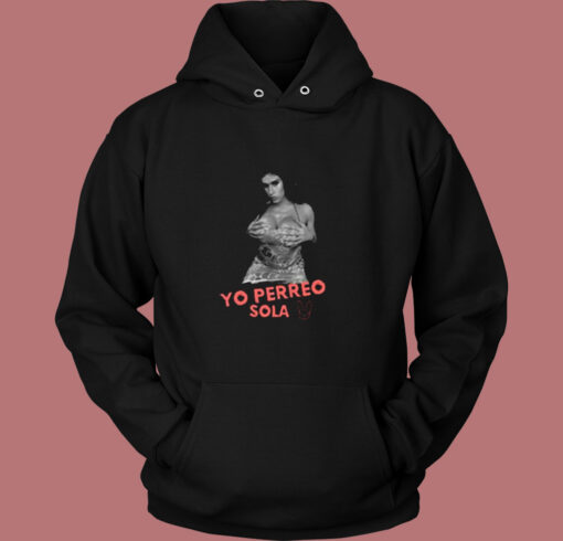 Vintage Bad Bunny Yo Perreo Sola Vintage Hoodie