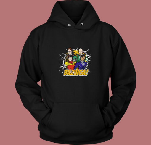 Vintage Bazinga Big Bang Theory Vintage Hoodie