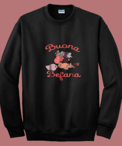 Vintage Buona Befana Italian Christmas Summer Sweatshirt