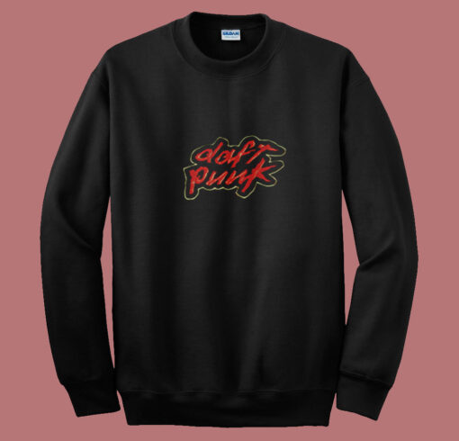 Vintage Daft Punk Homework Logo Graphic Summer Sweatshirt