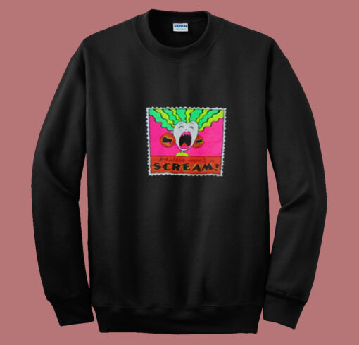 Vintage Halloween’s A Scream Retro Summer Sweatshirt