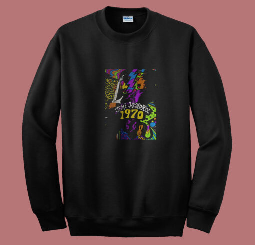 Vintage Jimi Hendrix 1970 Summer Sweatshirt