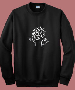 Vintage Keith Haring Crossed Finger Summer Sweatshirt